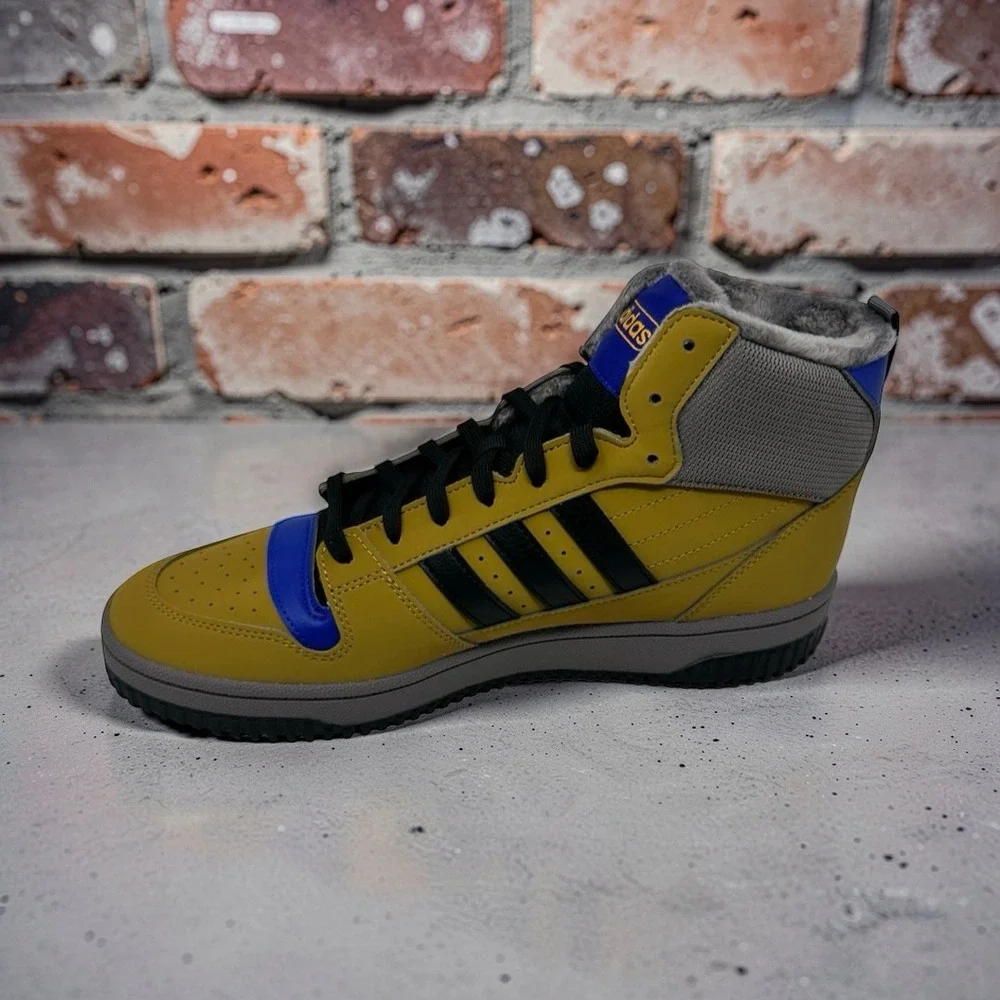 adidas Break Start Mid Winterized Mesa Royal Blue Mens Size 10 JP7513 NIB